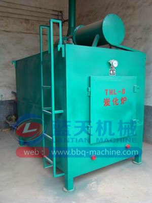 Charcoal Carbonization Furnace Machine